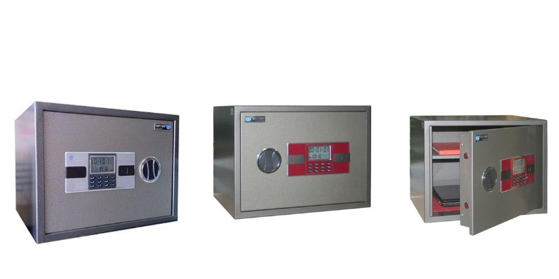 Chi tiết về két sắt dành cho khách sạn kks03