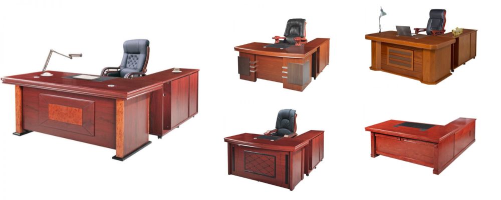 Bàn lãnh đạo chữ L dành cho phòng giám đốc