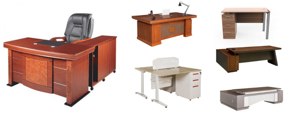 Chất liệu thiết kế bàn giám đốc