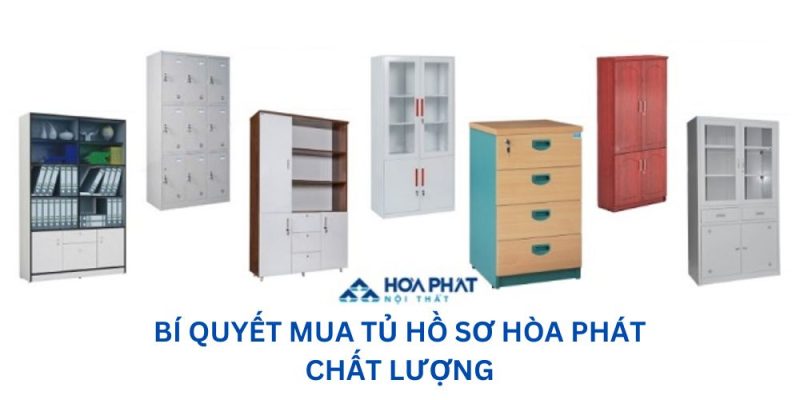 Mẫu tủ tài liệu Hòa Phát