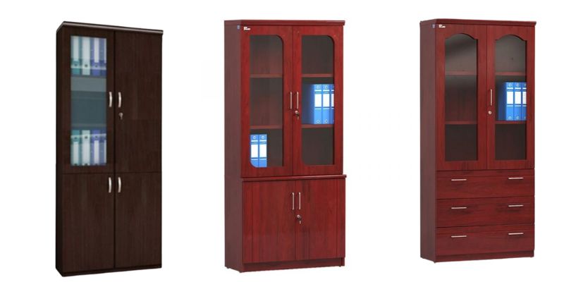 Mẫu tủ 2 cánh dành cho văn phòng giám đốc