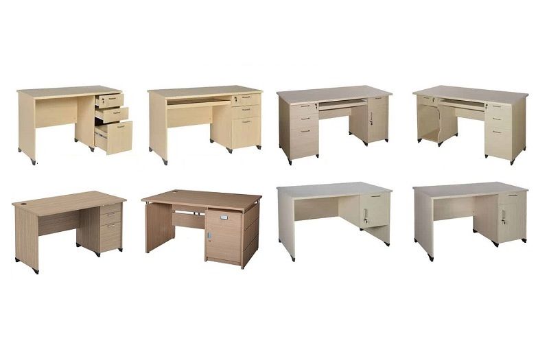 Bàn làm việc có học tủ tiện ích 