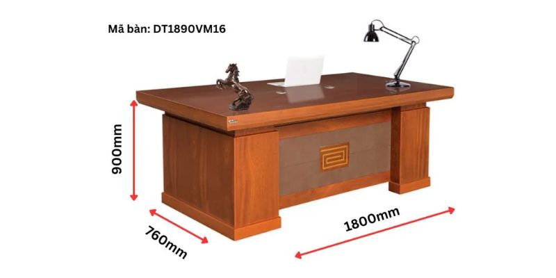 Kích thước bàn làm việc giám đốc chuẩn