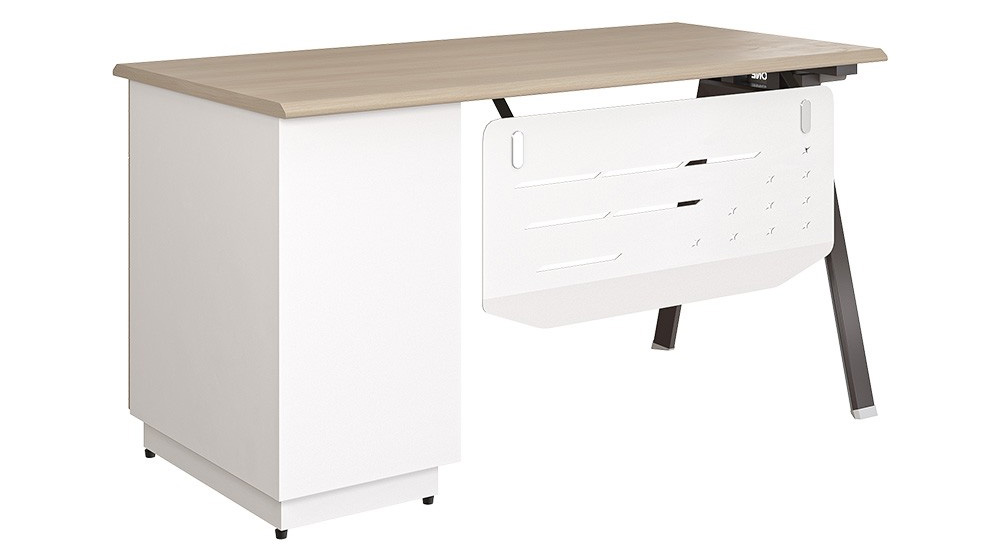 Những thông số chi tiết về mẫu bàn làm việc chân sắt UN120SCS3