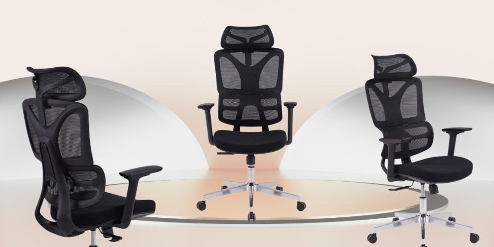 Ghế GLE19 với thiết kế chuẩn công thái học