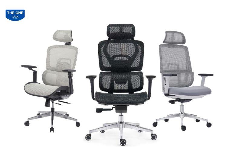 Các mẫu ghế với tính năng tựa đầu thông thoáng