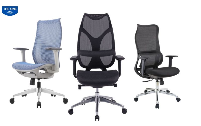 Các mẫu ghế công thái học ngồi làm việc thoải mái hỗ trợ sức khỏe