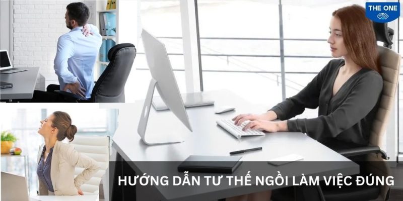Hướng dẫn tư thế ngồi làm việc đúng chuẩn
