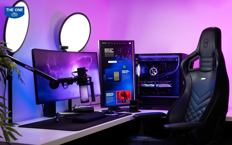 Thiết kế bàn làm việc dành cho Gaming/Streamer