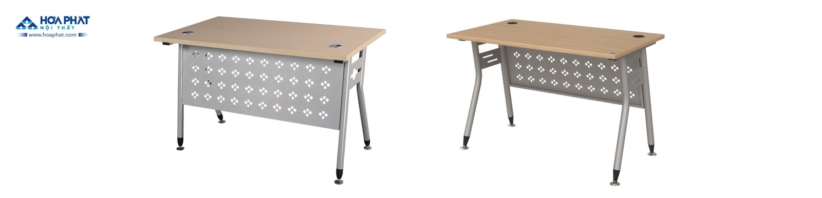Kiểu dáng thiết kế tinh tế và thông minh của bàn làm việc HR120SC1