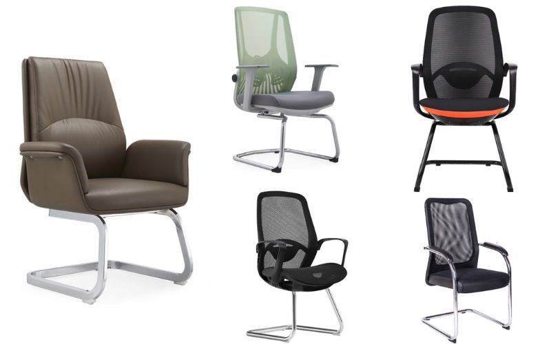 Các mẫu ghế chân quỳ phù hợp với phòng họp văn phòng và khu vực tiếp khách