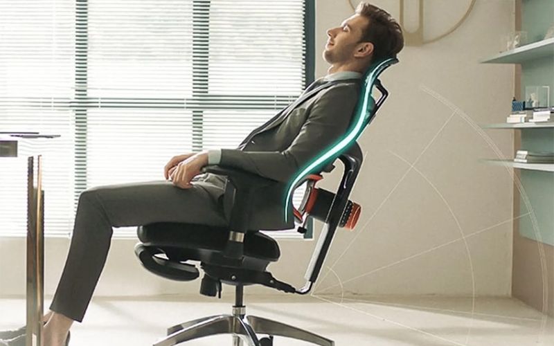 Thiết kế phần thoải mái khi ngồi làm việc