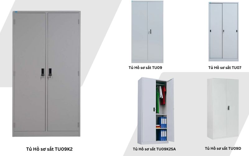 Các mẫu tủ sắt sơn tĩnh điện phổ biến hiện nay