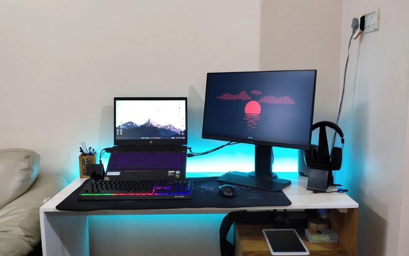 Kiểu Setup màn hình PC với laptop phổ biến hiện nay