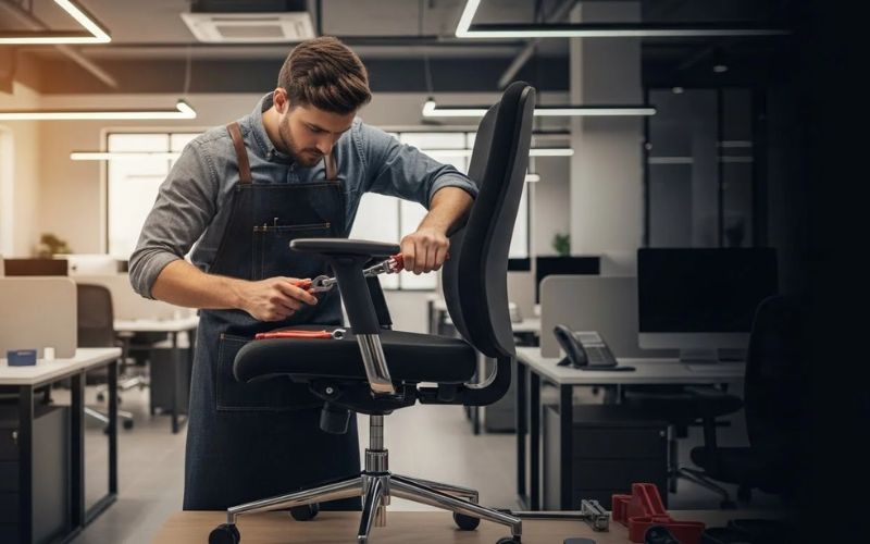 Lưng ghế và đệm ghế dễ bị rách do ma sát, vật sắc nhọn