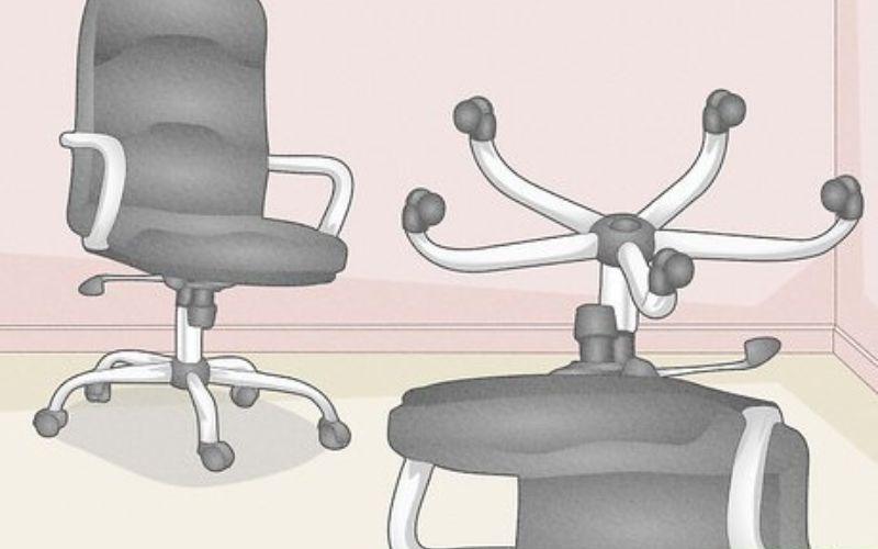 Ghế bị nghiêng lưng, gãy 