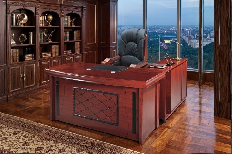 Bàn DT1680H26 mang phong cách cổ điển phù hợp với nhiều không gian