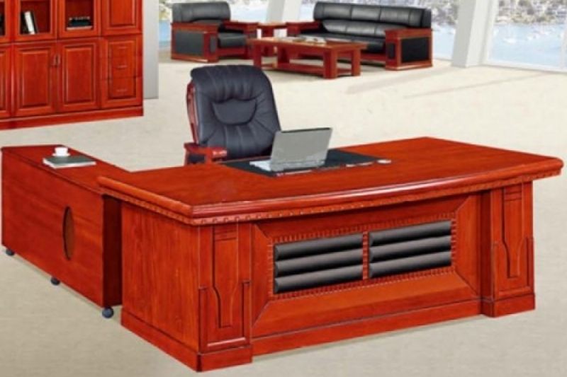 Bàn lãnh đạo cao cấp DT1890V14 mang phong cách cổ điển