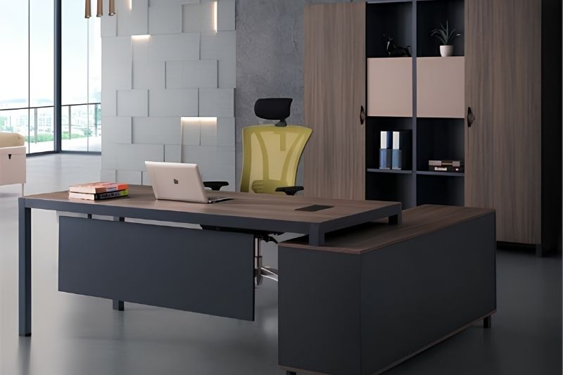 Mẫu bàn F19-160M1 lý tưởng dành cho không gian lãnh đạo
