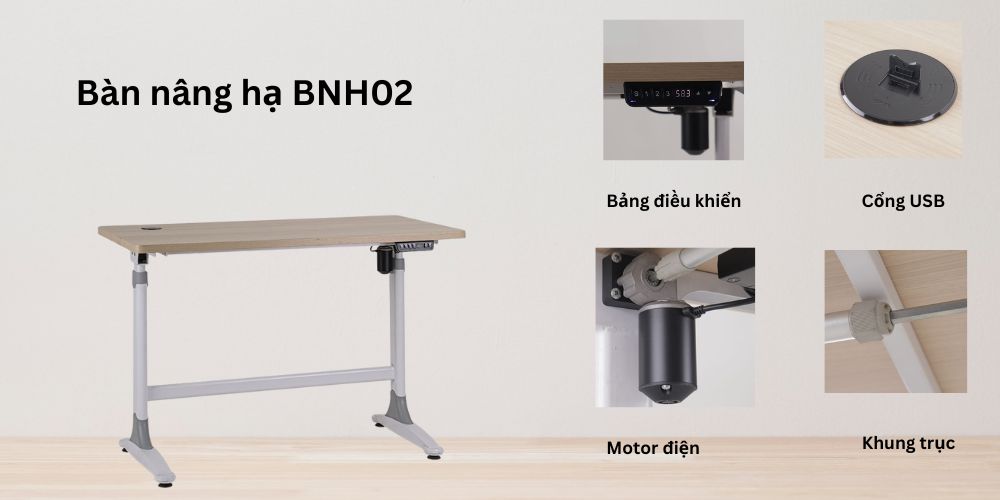 Những tính năng nổi bật của bàn BNH02