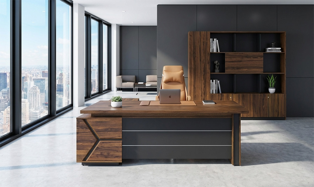 Bàn LUXB1616V9 | LUXB1816V9 nâng tầm hình ảnh chuyên nghiệp bề thế của lãnh đạo