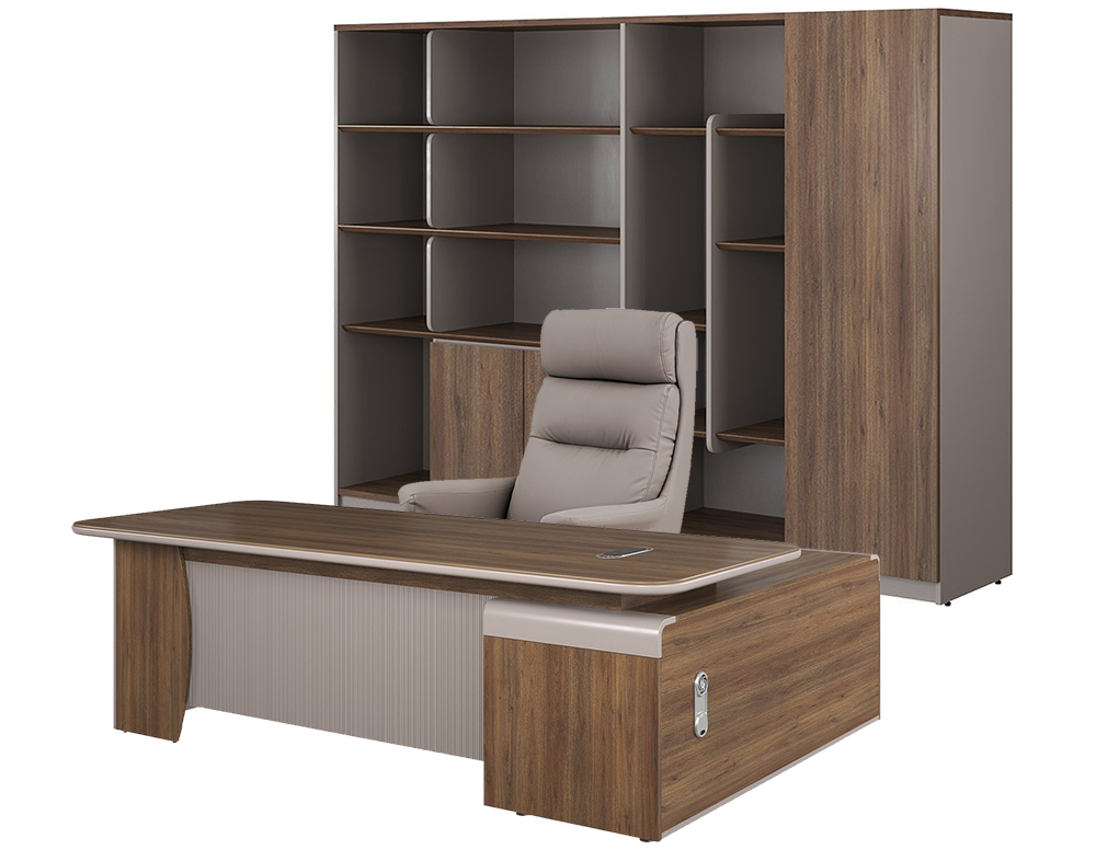 Bàn LUXB2018S7 dễ đồng bộ với không gian văn phòng