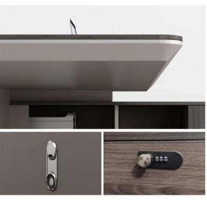 Bàn X0016 có nhiều tiện nghi dành cho lãnh đạo