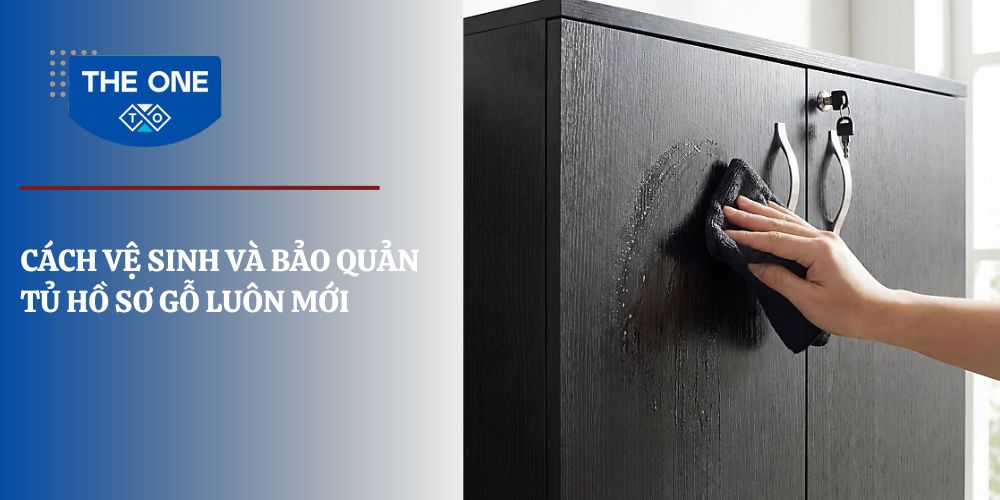 Cách vệ sinh và bảo quản tủ hồ sơ gỗ Luôn