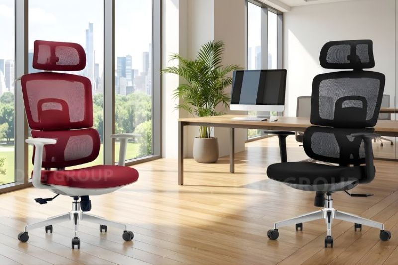 Ghế ERD886 thiết kế chuẩn công thái học phù hợp nhiều không gian