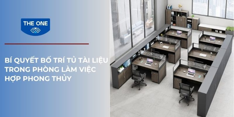Cách bố trí tủ tài liệu trong phòng làm việc
