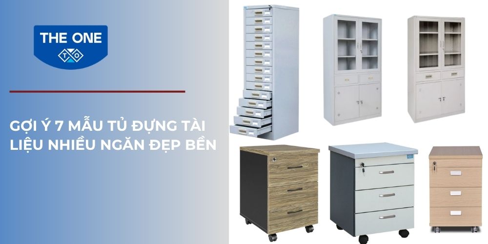 Gợi ý 7 Mẫu Tủ Đựng Tài Liệu Nhiều Ngăn Bán Chạy